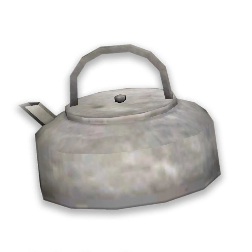 A stubborn teapot